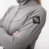 mikina dámská SENSOR MERINO UPPER šedá (Velikost L)