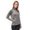mikina dámská SENSOR MERINO UPPER šedá (Velikost L)