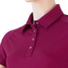 triko krátké dámské SENSOR MERINO ACTIVE POLO lila (Velikost L)