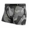 boxerky SENSOR MERINO IMPRESS camo/černé (Velikost L)