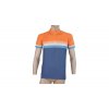 dres krátký pánský SENSOR SUMMER STRIPE modro/oranžový