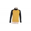 mikina pánská SENSOR COOLMAX THERMO mustard/černá (Velikost L)