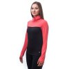 mikina dámská SENSOR COOLMAX THERMO černo/korálová (Velikost M)
