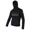 mikina pánská SENSOR MERINO UPPER RJ černá (Velikost L)
