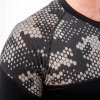 triko krátké pánské SENSOR MERINO IMPRESS černá/honeycomb