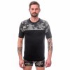triko krátké pánské SENSOR MERINO IMPRESS černá/honeycomb