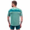 triko krátké pánské SENSOR COOLMAX IMPRESS mint/trees (Velikost L)