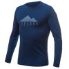 triko dlouhé pánské SENSOR MERINO AIR PT EXPLORE tmavě modré