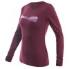 triko dlouhé dámské SENSOR MERINO AIR PT HILLS port red