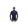 triko dlouhé pánské SENSOR MERINO ACTIVE zip tmavě modré