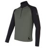 mikina pánská SENSOR COOLMAX THERMO zip olivová/černá