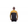 mikina pánská SENSOR COOLMAX THERMO celozip černá/mustard