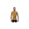 triko krátké pánské SENSOR MERINO AIR mustard