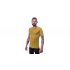 triko krátké pánské SENSOR MERINO AIR mustard