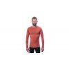 triko dlouhé pánské SENSOR MERINO ACTIVE terracotta