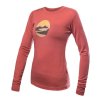 triko dlouhé dámské SENSOR MERINO ACTIVE TRIGLAV SNSR terracotta