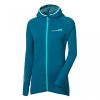 mikina dámská Progress TISPA HOODY merino petrol (Velikost L)