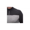 triko dlouhé pánské SENSOR MERINO BOLD rolák zip šedé