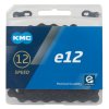 řetěz KMC E12 černý 130čl. BOX