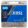 řetěz KMC X9SL stříbrný 114 čl. BOX