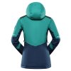 bunda dámská ALPINE PRO ZARIBA s membránou PTX zelená (Velikost L)