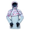 bunda dámská ALPINE PRO OMEQA s membránou PTX modrá