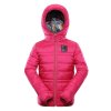 bunda dětská oboustranná ALPINE PRO EROMO HI-THERM růžová