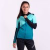 mikina dámská Progress TERRITORIA HOODY černá/mint