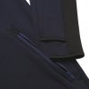 mikina pánská Progress TERRITORY HOODY černá/modrá