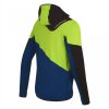 mikina pánská Progress TERRITORY HOODY černá/limetka/petrol