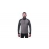 mikina pánská SENSOR COOLMAX THERMO zip šedá/černá (Velikost S)