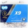 retez kmc x9 silver black 1 o