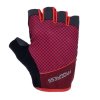rukavice cyklistické Progress SOLARIA MITTS vínovo/růžové (Velikost L)