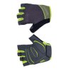 rukavice cyklistické Progress SOLAR MITTS olivovo/limetkové (Velikost M)