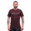 triko krátké pánské SENSOR MERINO BLEND ELEMENTS port red (Velikost L)