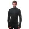 mikina pánská SENSOR MERINO UPPER  černá