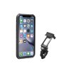 obal na mobil TOPEAK RIDECASE pro iPhone XR černá/šedá