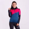 mikina dámská Progress TERRITORIA HOODY černá/fuchsie/petrol (Velikost L)