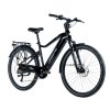 LEADER FOX SANDY PÁNSKÁ 28", ZADNÍ MOTOR, M:2024-1 LEADER FOX E-BIKE 28" SANDY GENT 19"-1, BLACK MATT/BLUE+GREY (REAR MOTOR), vel. 19"
