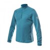 mikina pánská SENSOR MERINO UPPER zip modrá