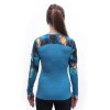 triko dlouhé dámské SENSOR MERINO IMPRESS modrá/universe (Velikost L)