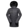 bunda pánská ALPINE PRO WERD s membránou PTX šedá (Velikost 5XL)