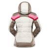 bunda dámská ALPINE PRO FERERA péřová s membránou PTX béžová
