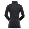 triko dámské dlouhé ALPINE PRO QADA černé (Velikost L)