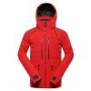 bunda pánská ALPINE PRO REAS s membránou PTX červená