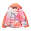 bunda dětská ALPINE PRO DOUWO HI-THERM oboustranná oranžová (Velikost 104-110)