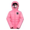 bunda dětská ALPINE PRO DOUWO HI-THERM oboustranná růžová