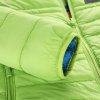 bunda dětská ALPINE PRO DOUWO HI-THERM oboustranná zelená
