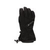 rukavice unisex ALPINE PRO OLEWE s membránou PTX černé (Velikost L)