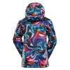 bunda dětská ALPINE PRO KIWERO s membránou PTX fialová